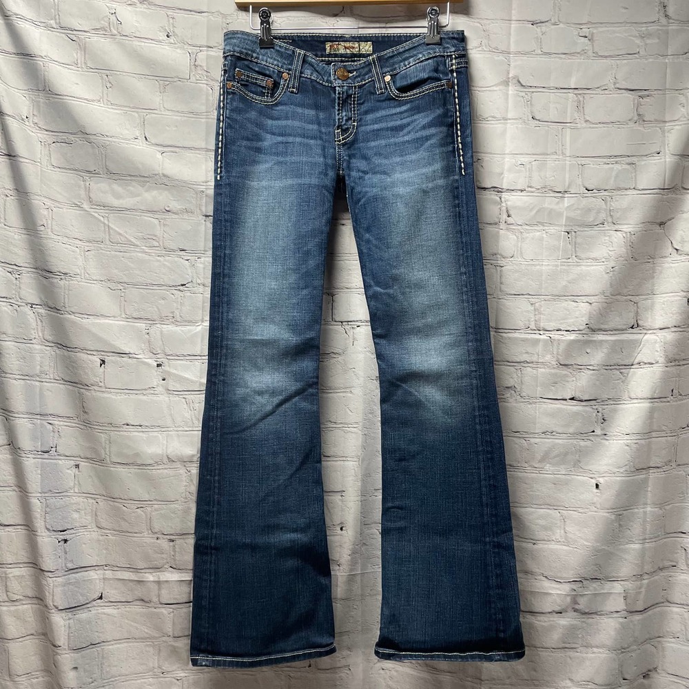 BKE Women's Boot Cut Jeans - Blue